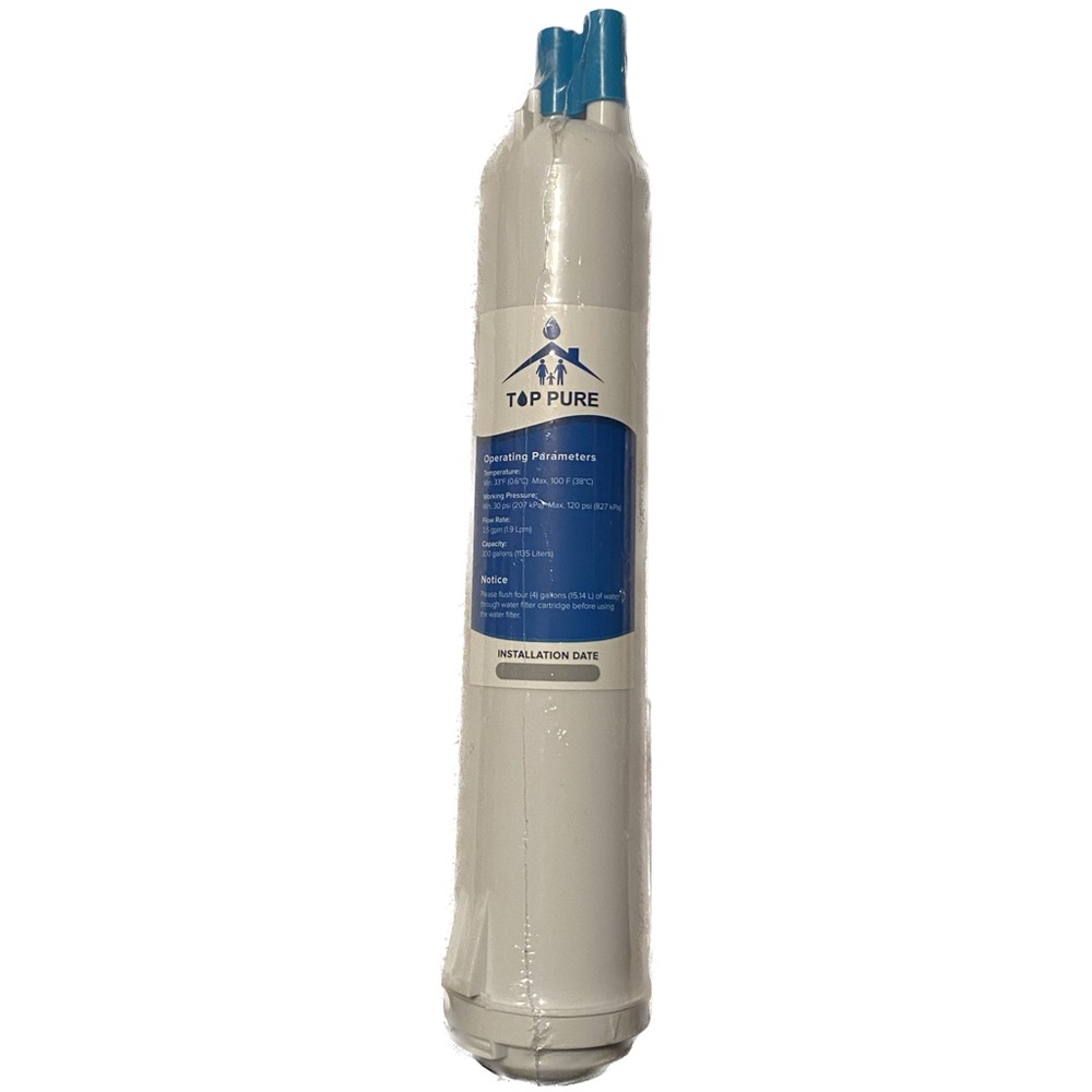 Top Pure Refrigerator Water Filter 3 for EDR3RXD1/4396841/4396710/P2RFWG2/etc.